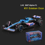 BWT Alpine F1 car Die Cast model 1:43