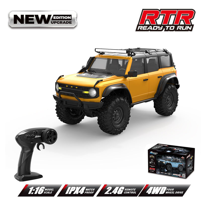 ホビーラジコン buhide 4x4 1/18 Hobby Plus RC Rock Crawler Car Electric Off-road