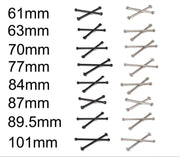 Metal Drive Shaft CVD Dog Bone Shaft Various Lengths (Set of 2)