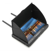 Aerial PhotoGraphy FPV 7inch Dual Receiving Handheld Screen 5.8G All-in-one Machine Display LCD5802s Built-in DVR Monitor