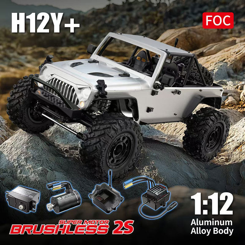 H12Y+ HYPER GO 1:12 Brushless Sensor RC Climbing Off-Road Vehicle